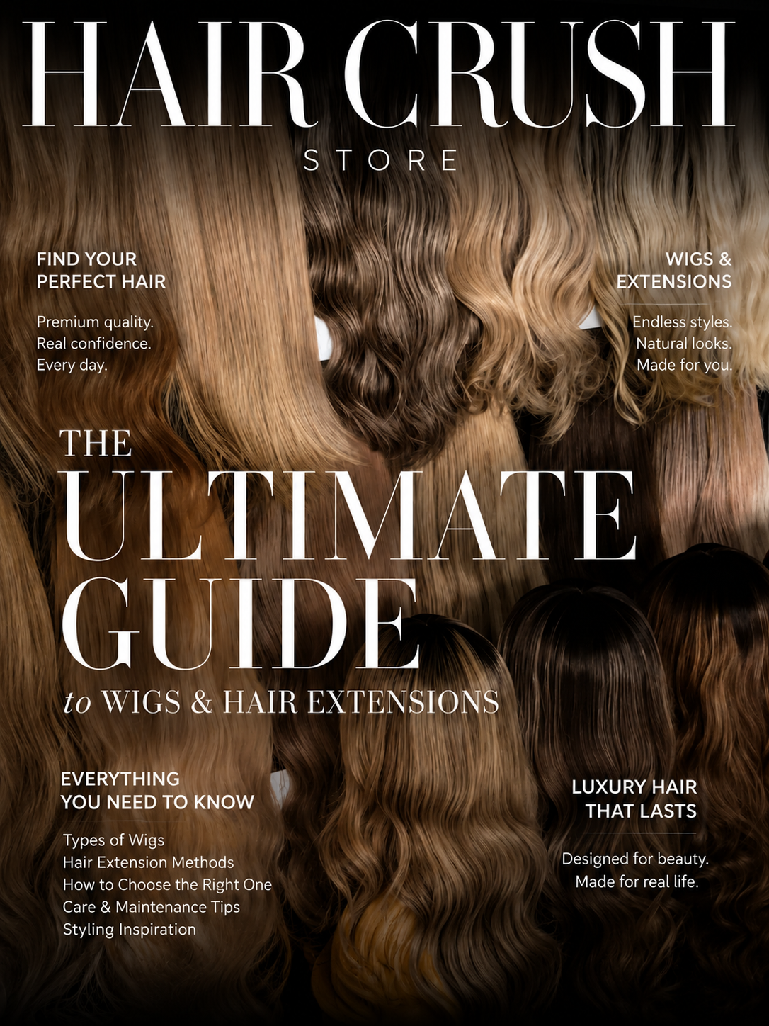 The Ultimate Guide to Wigs & Hair Extensions