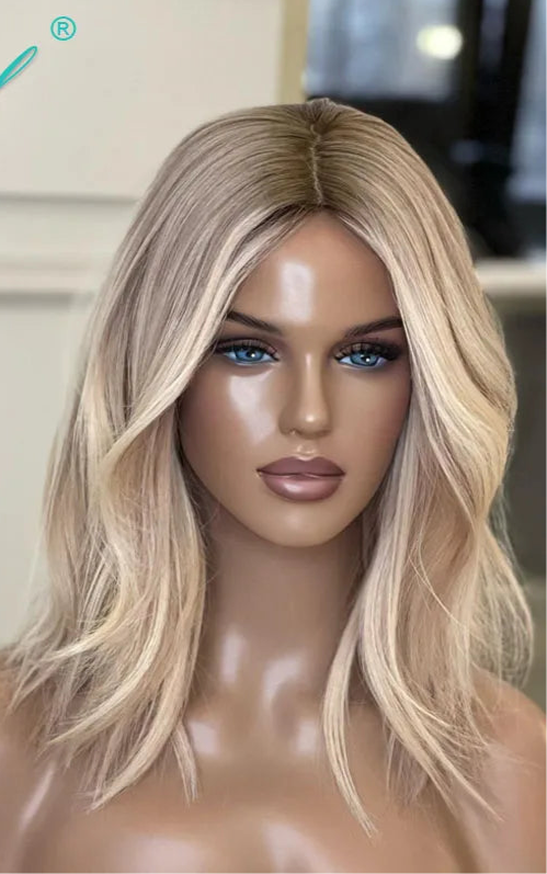 LYX Ash Honey Blonde Naturlig Vågor