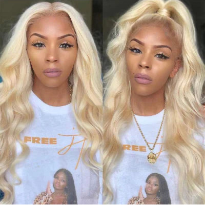 Blonde Body Wave Lace Front Wig