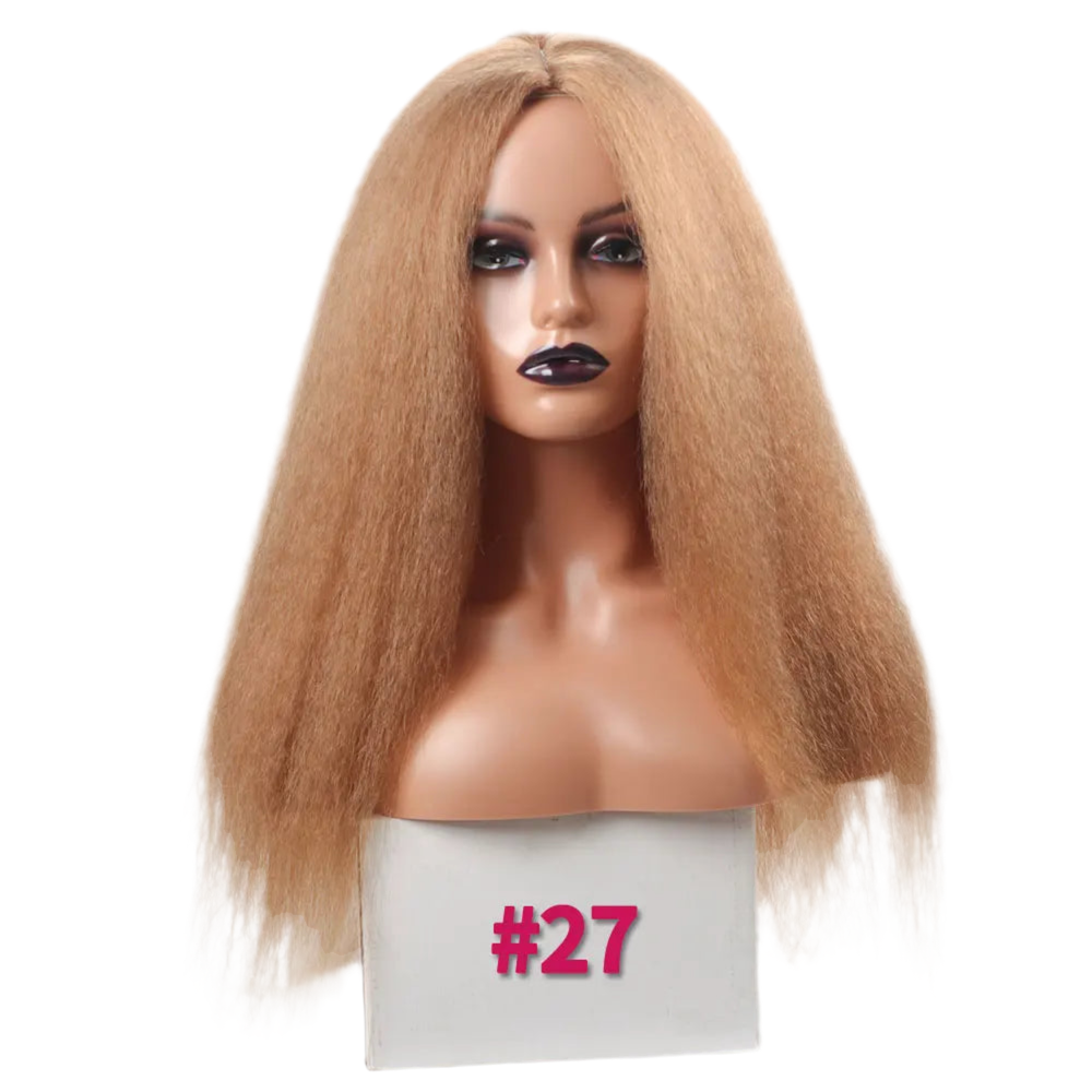 Kinky Straight Syntetiskt Hår