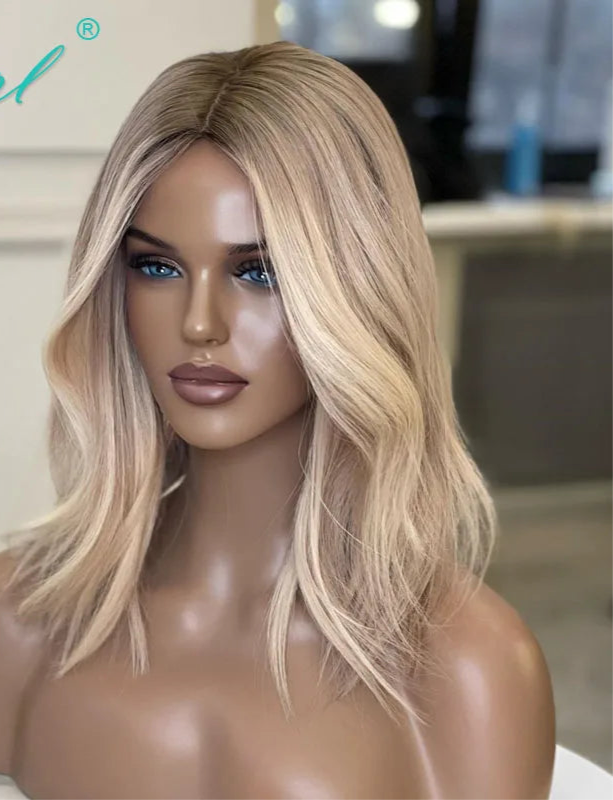 LYX Ash Honey Blonde Naturlig Vågor