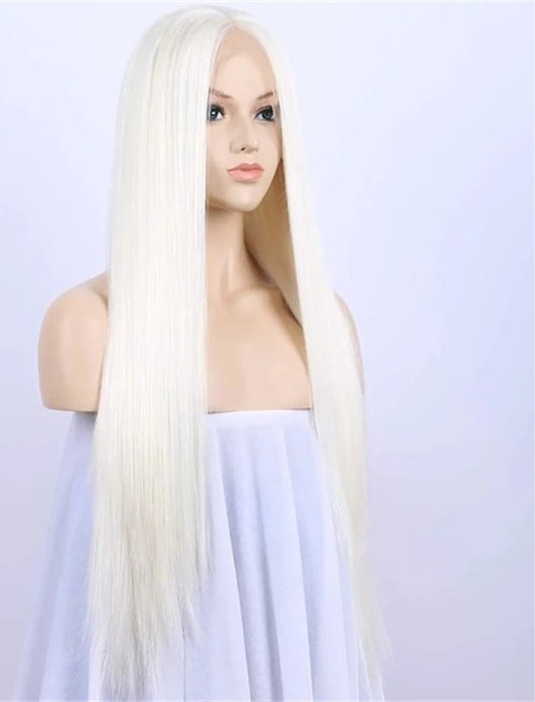 Platinablond peruk