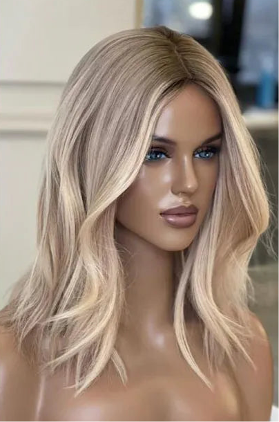 LYX Ash Honey Blonde Naturlig Vågor