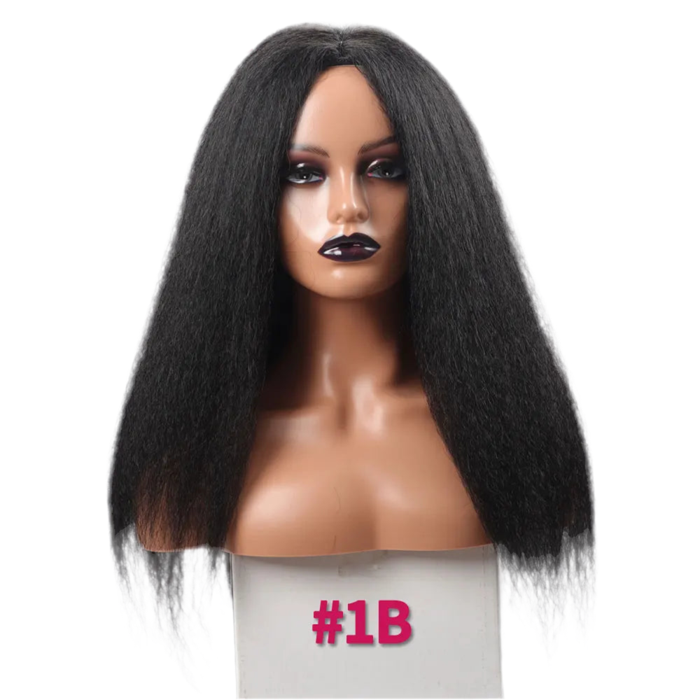 Kinky Straight Syntetiskt Hår