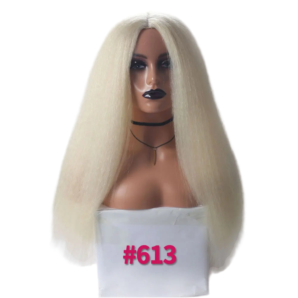 Kinky Straight Syntetiskt Hår