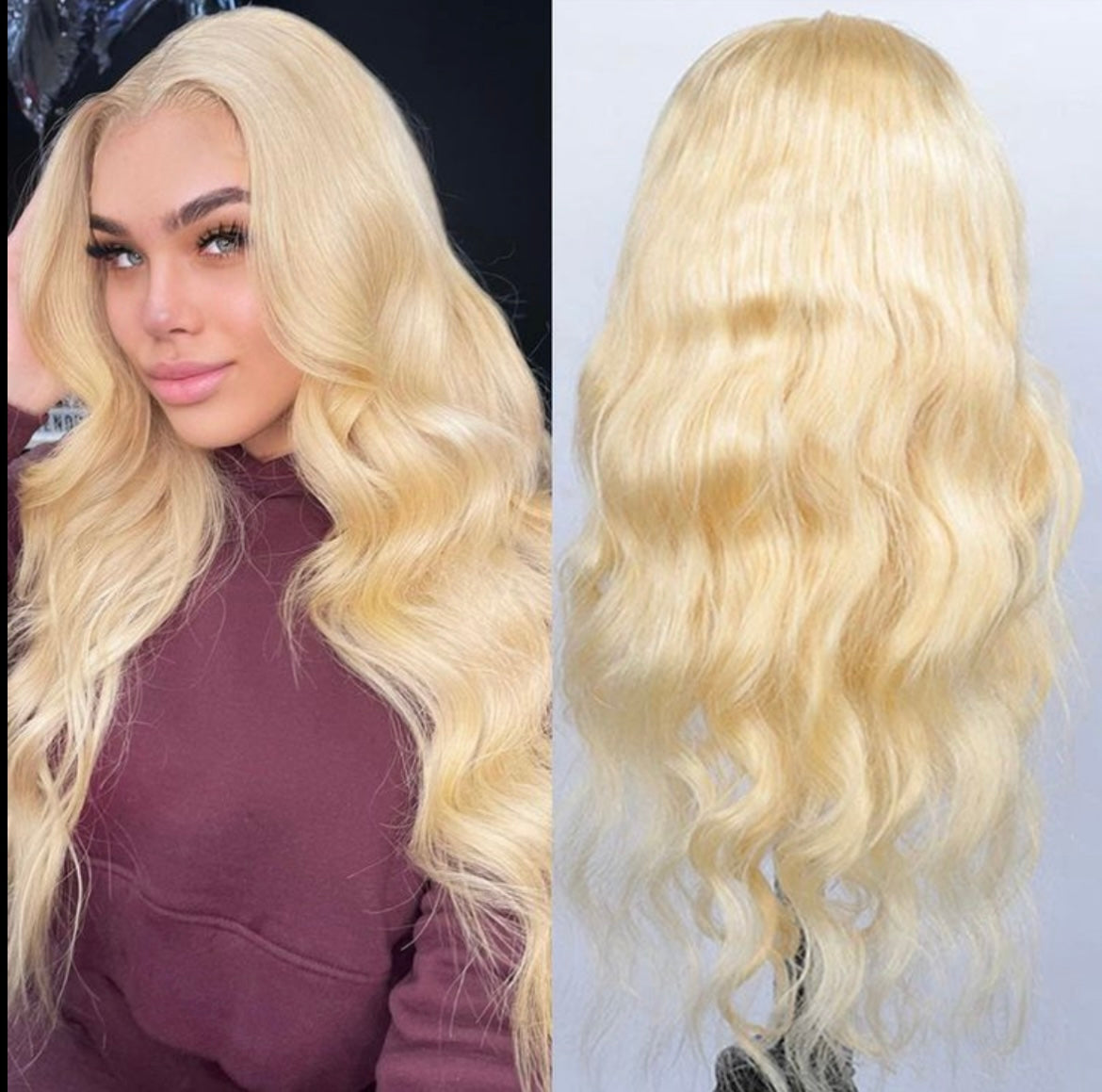 Blonde Body Wave Lace Front Wig